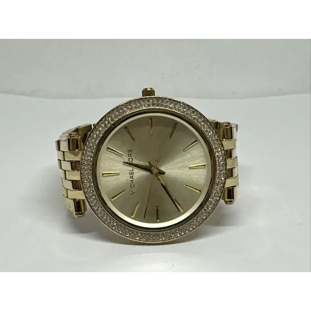 Michael Kors Darci MK3191 Women's Gold Stainless Steel Analog Dial Watch NUL13